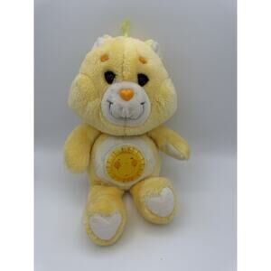 Vintage 1983 Care Bears Funshine Bear, Plush, Kenner Yellow Sun
